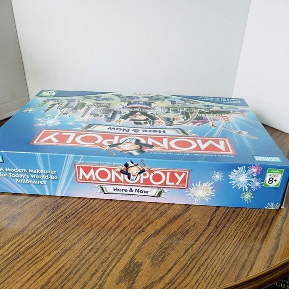 Monopoly Here & Now Edition America Has Voted Board Game COMPLETE Family Fun - Picture 9 of 11